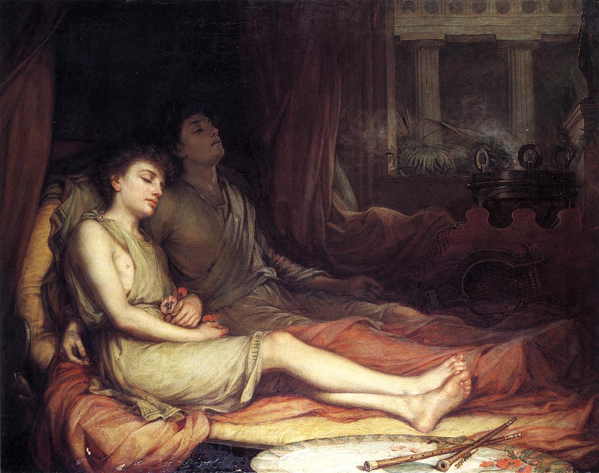 painting by John William Waterhouse completed in 1874